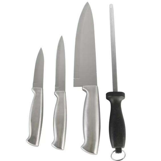 Set de Cuchillería Baldwyn 4 pc Oster gris Tamaño Unico