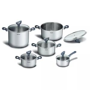 Bateria de Cocina Acero Inoxidable DailyCook 10 PCS Tefal