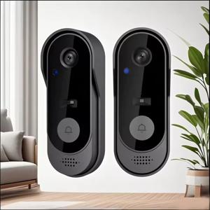 Timbre Tuya con Cámara, Inalámbrico con Vídeo WIFI HD