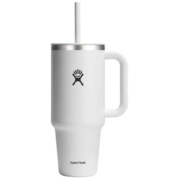 Botella Unisex Hydroflask Travel Tumbler 1182ml Blanco
