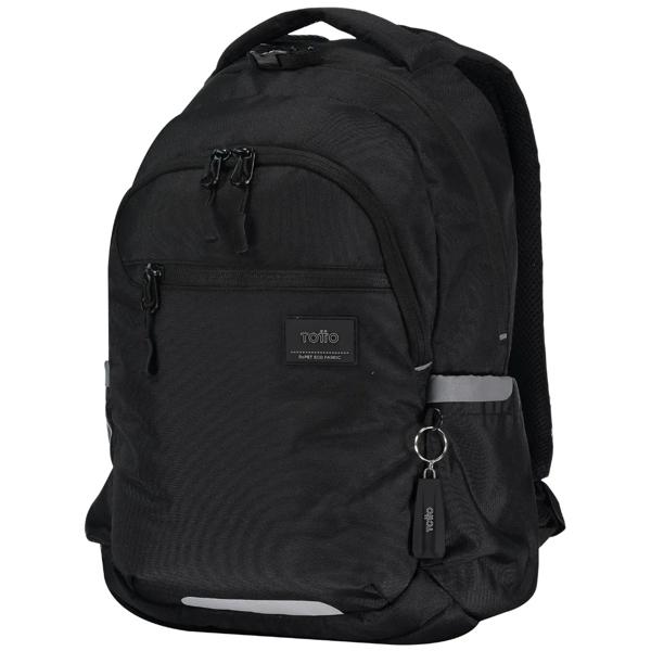 Mochila Viaje Generica Grande Misisipi Totto Negro 21 Lts