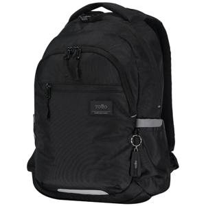 Mochila Viaje Generica Grande Misisipi Totto Negro 21 Lts