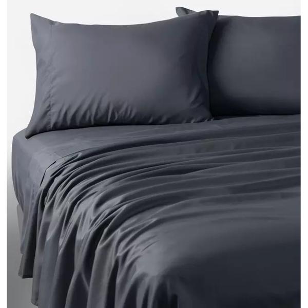 Juego de Sábanas Rosen Charcoal 1.5 Plazas Microfibra