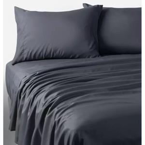 Juego de Sábanas Rosen Charcoal 1.5 Plazas Microfibra