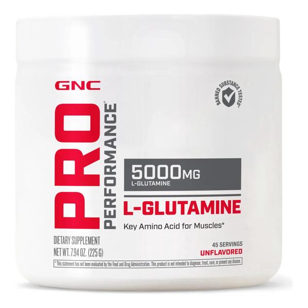 GNC Pro Performance Glutamina 5000 Mg Sin sabor