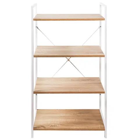 Librero Novita Natural/Blanco M+Design