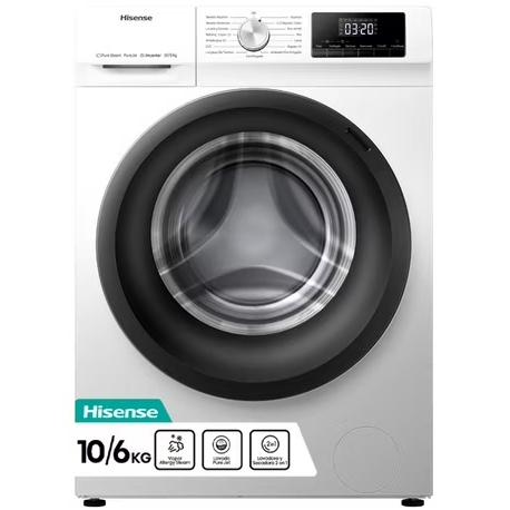 Lavadora Secadora Wd3Q1042Bw 10 KG /6 KG Blanco Hisense