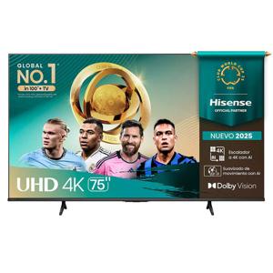 LED 75" Hisense 75A6NV Ultra HD 4K
