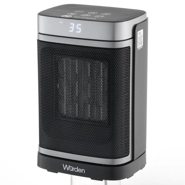 Calefactor Eléctrico 1500 W PTC-906B Gris Wurden