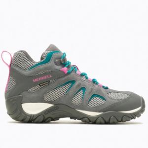Botin Mujer Yokota 2 Mid Waterproof Gris Merrell