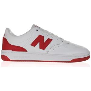 Zapatillas Urbanas Hombre New Balance 80 Blanca/rojo