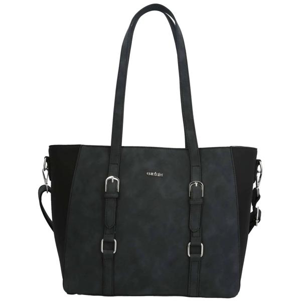 Cartera Mujer Gubio Tote Negro Azaleia