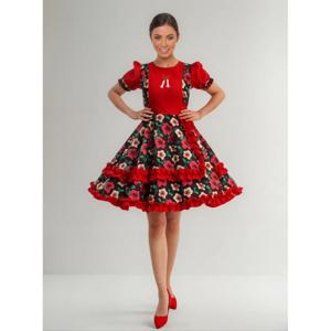 Vestido De Huasa Competencia Dama Chinita Fechas Patrias