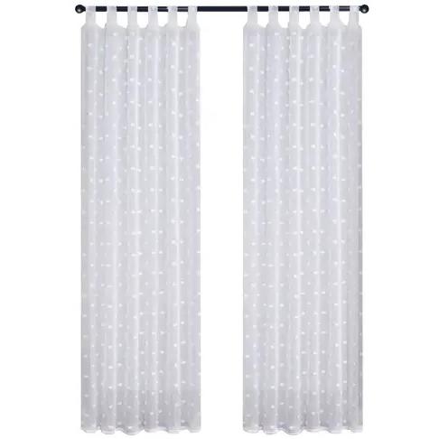Cortina Velo 140x230 cm Cut Yarn Blanco Cotidiana