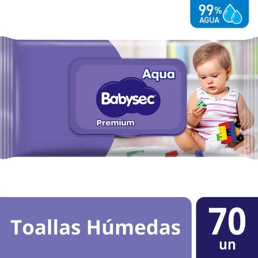 Toallas Húmedas Babysec Premium 70 un