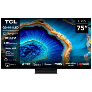 Tcl 75 Qled Mini Led 4k 75c755 Smart Tv