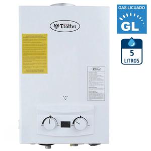 Calefont Gas Licuado 5 Litros Tiro Natural Ionizado Albin Trotter