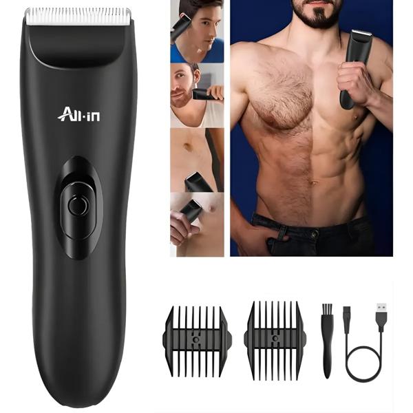 All-in® Afeitadora Electrica Corporal Zonas Intimas Hombre