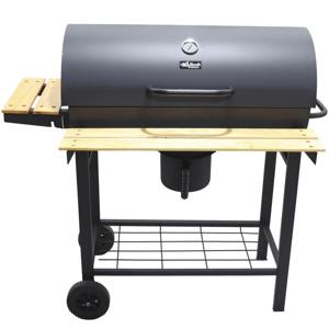 Parrilla Carbón Tambor 98x60x103 cm Acero