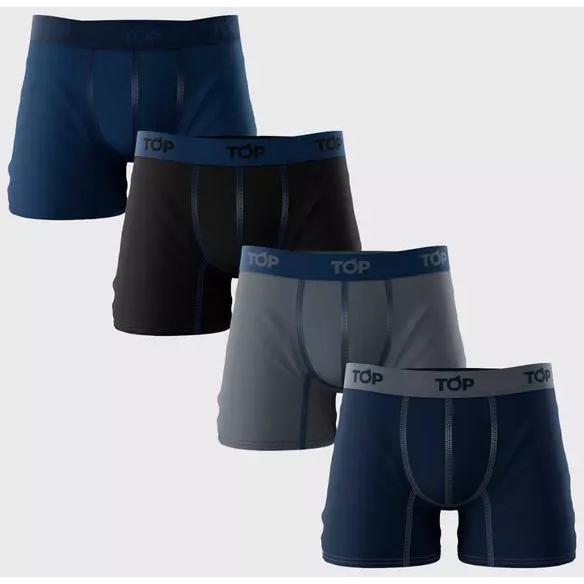 Pack 4 Bóxer Color Classic Top