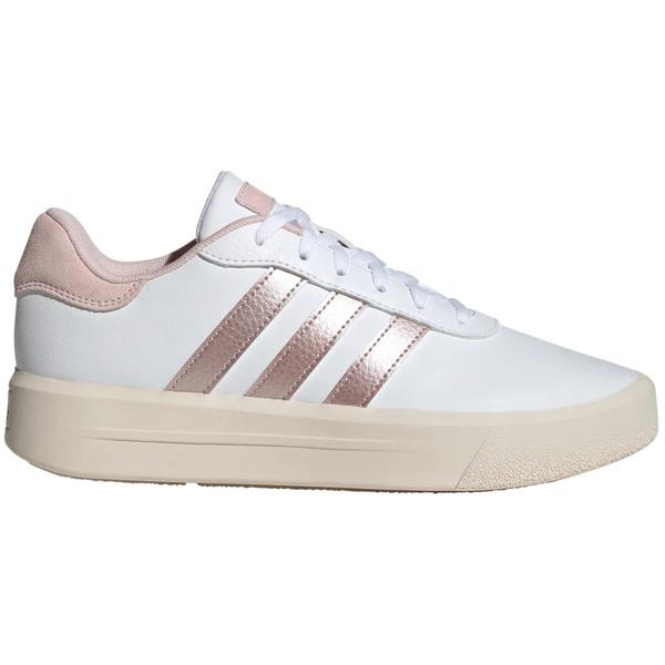 Zapatillas Adidas Casual Court Platform Mujer Blanco Ih2398