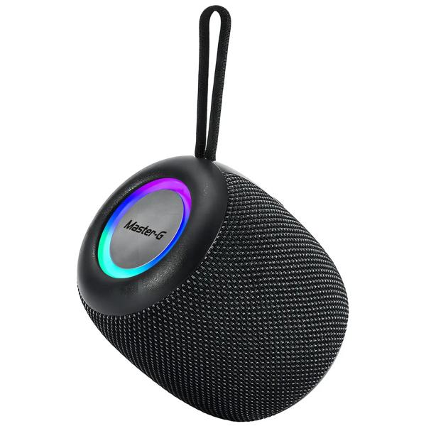 Parlante Portátil Inalámbrico Bluetooth Mggrenade Master-g Color Negro