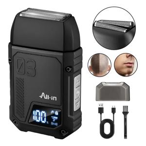 All-in® Afeitadora Maquina Afeitar Electrica Barba 3 Niveles