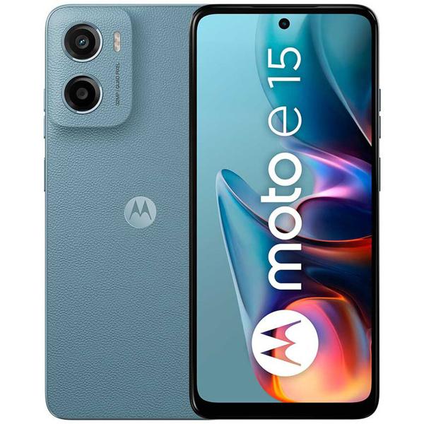 Celular Motorola Moto E15 64GB 6,7" Azul Liberado