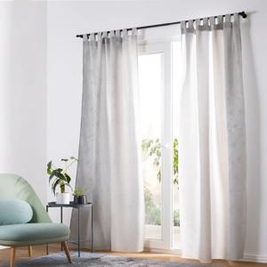 Set 2 Cortinas Jacquard con Presillas 140x240 cm