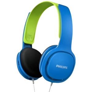Audífonos Para Niños Headband Philips Shk2000 Color Azul