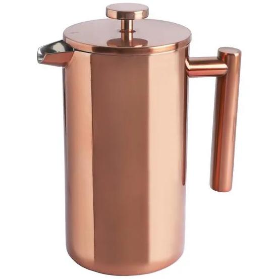 Cafetera Prensa Francesa Simple Cook Bolonia Cobre