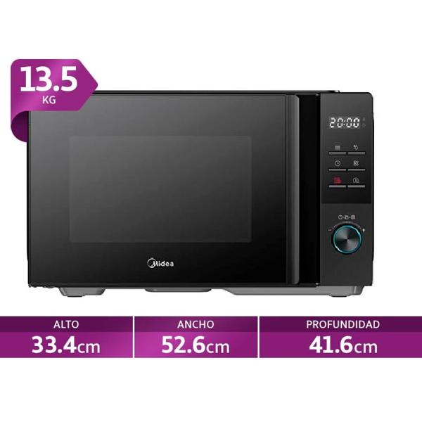 Microondas Midea 25 Lt Mmop02oaa-Mpcbk Digital