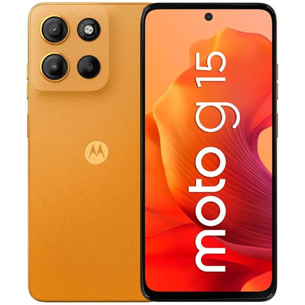 Celular Moto G15 4 + 128 Gb Naranja