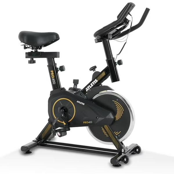 Bicicleta Spinning Atletis K100 Amarillo 4 Kg