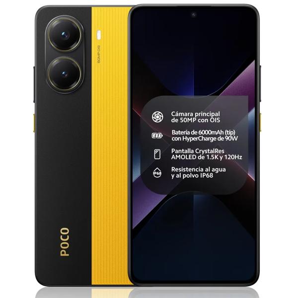 Celular Xiaomi Poco X7 Pro 5g 256 Gb Rom 12 Gb Ram Amarillo