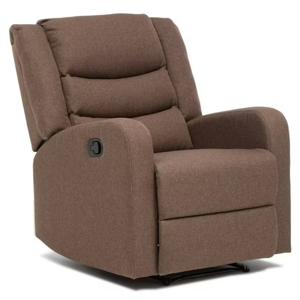 Berger Reclinable De Lino Café 98014br Daniels