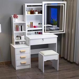 Mueble De Tocador Con Taburete 100×138×36cm