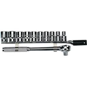 Juego De Dados 12 Puntas Encastre 1/2" 11 Piezas Métrico Stanley