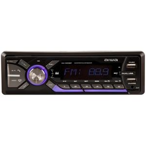 Radio Auto 1 Din Aiwa Bluetooth Mp3 Usb App Music Aw-3269bt Color Negro
