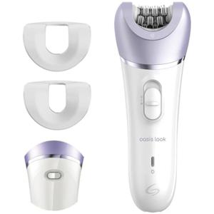 Depiladora Gama Oasis Look Usb Uso En Seco Y Húmedo Color Blanco
