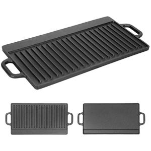 2 En 1 Plancha Churrasquera Hierro Fundido 50cm