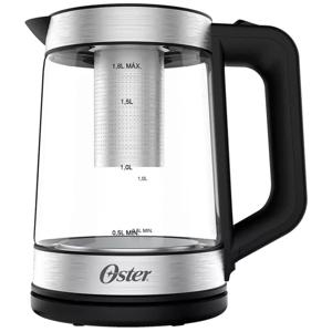 Hervidor Eléctrico Oster 1.8 Litros 2 En 1 Con Infusor Vidrio Oferta