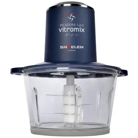 Picadora P-123VITRO Azul 500W 1.5 Lt Sindelen