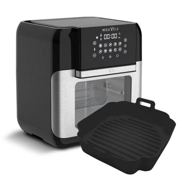 Horno Freidora Mouvair Crisp 10 L + Molde de Silicona