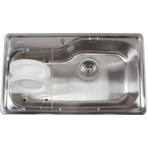 Lavaplatos FDV Big Acqua 1c + Desague Completo Gris