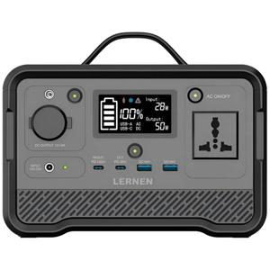 Estación De Energía Portátil Lernen 350w Generador Eléctrico