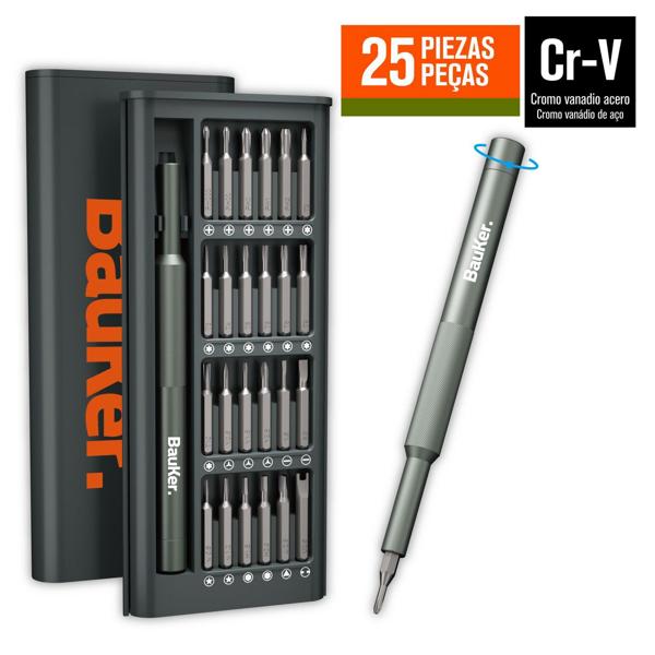 Set Destornilladores 25 En 1