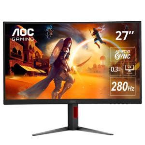 Monitor Gamer Curvo Aoc C27g4z 27'' Fhd 280 Hz, 0.3 Ms