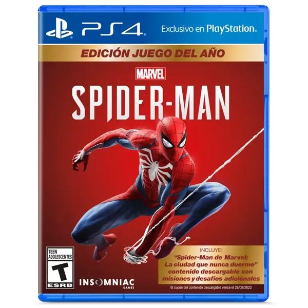Juego Playstation Ps4 Spiderman