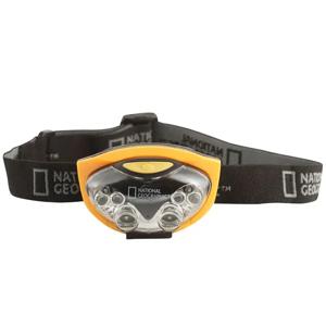 Linterna Frontal Led Negro National Geographic